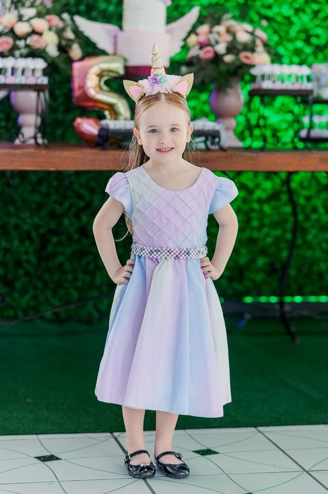Aniversário Infantil com Tema de Unicórnios no Hawai Eventos em Guaíba-RS