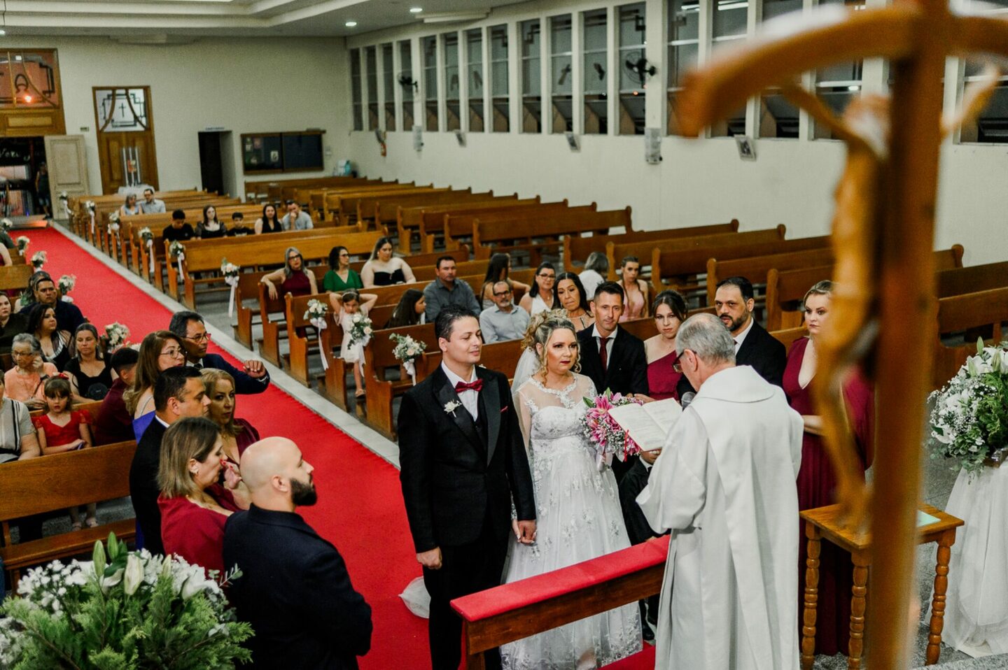 Casamento na Igreja em Gravataí/RS e Festa no Salão Zumzum