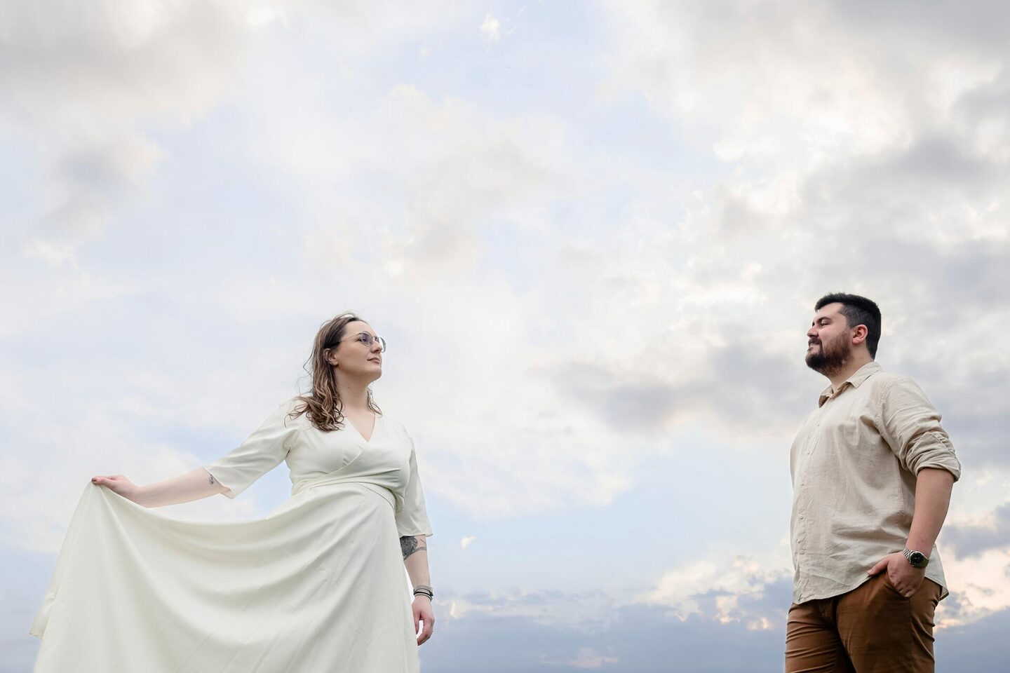 Pré-Wedding no Campo e na Igreja em Sertão Santana-RS