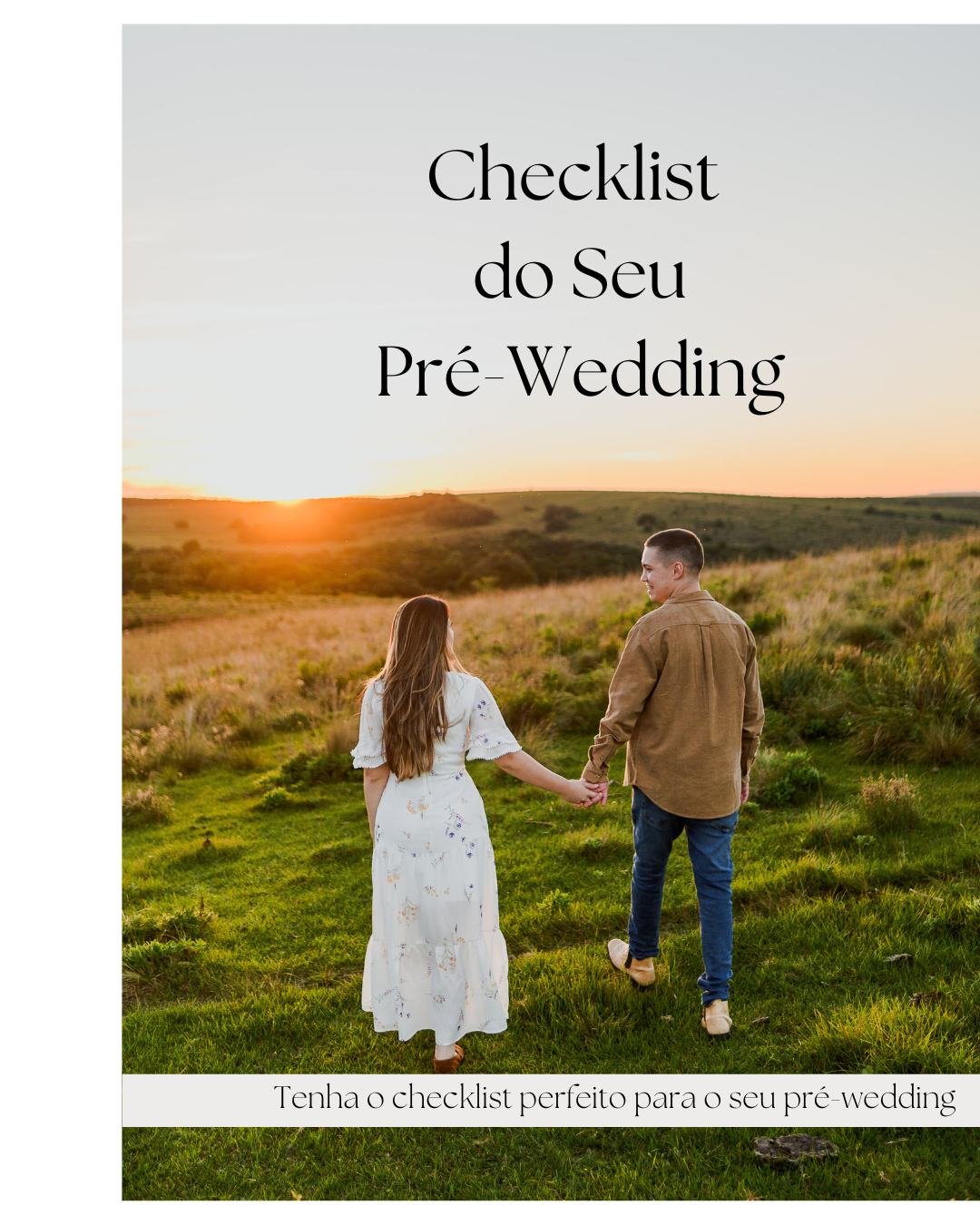 Checklist Para o Seu Pré-Wedding